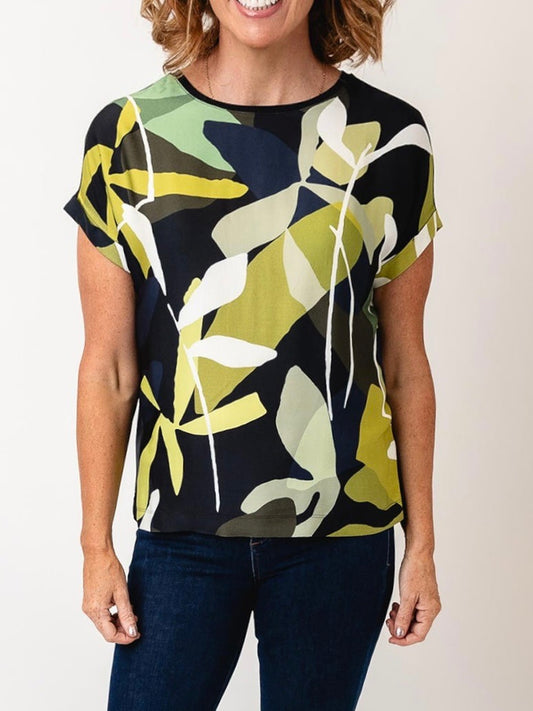 Top with Silky Front