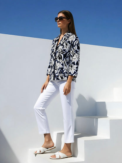 Cotton Blend Jacket - GERRY WEBER