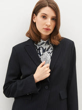 Pinstripe Blazer