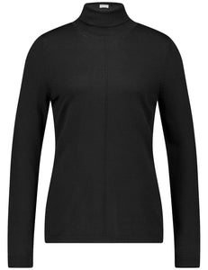 Knit Turtleneck — Black