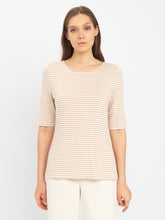 Top with Fine Stripes