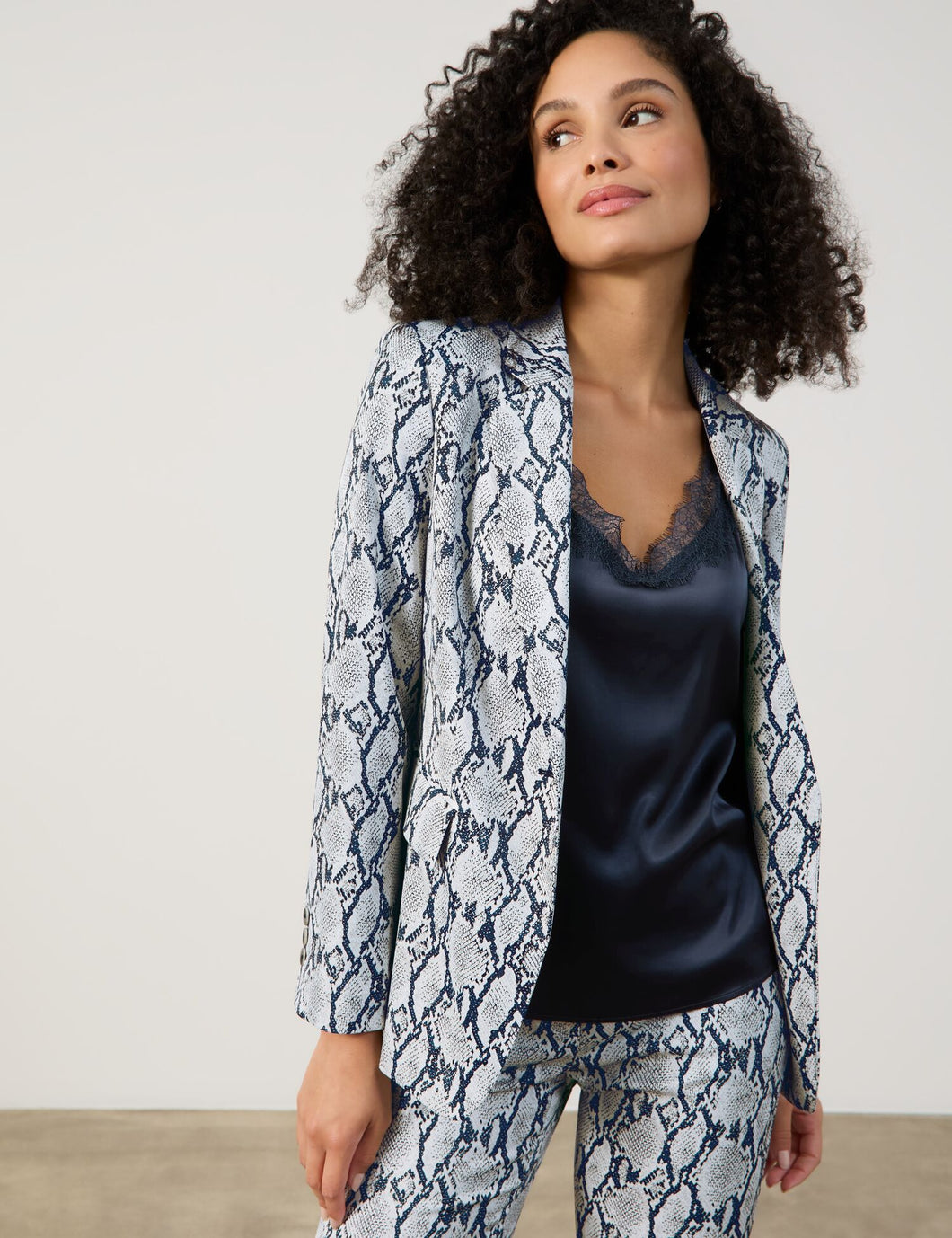 Snakeskin Pattern Jacket