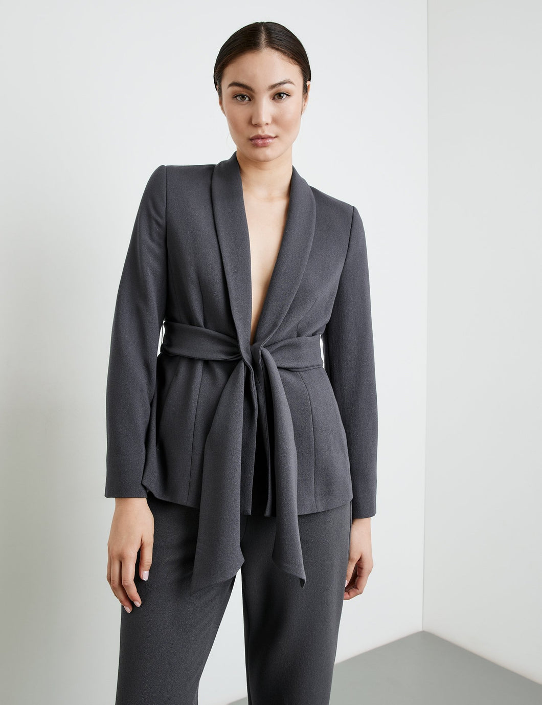 Blazer with a Belt