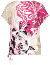 Casual Top with Drawstring