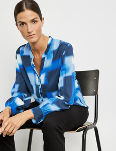 Flowing Blouse with Print