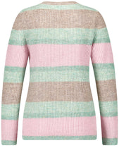 Pullover with Block Stripes