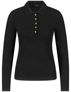 Polo Shirt with Long Sleeves