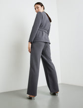 Wide-Leg Trousers with Stretch
