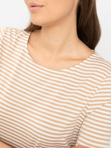 Top with Fine Stripes