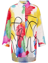 Artistic Print Blouse
