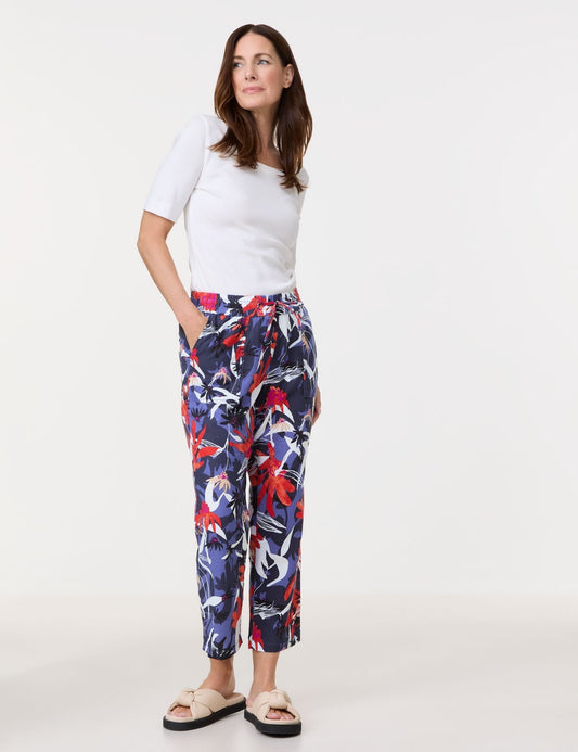 Pull-on Linen Pant