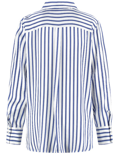 Blouse with Satin Finish