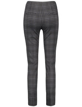 Check Trousers with Stretch