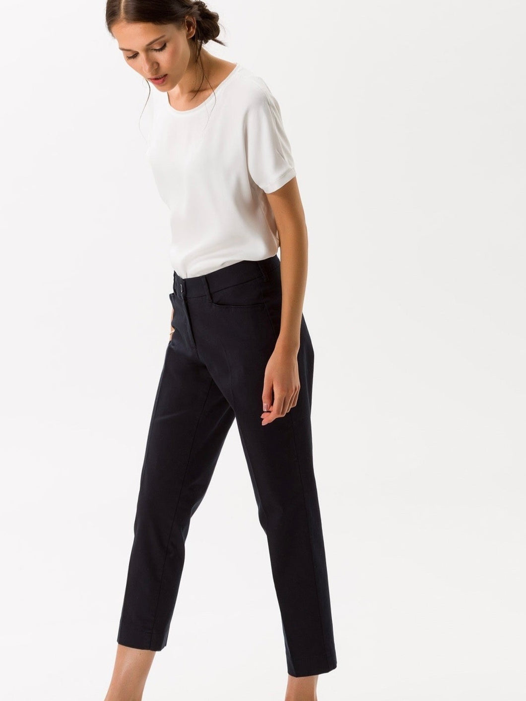 Brax Cotton Pant (Navy)