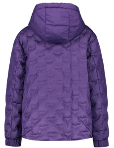 Outdoor Jacket with a Quilted Pattern
