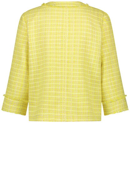 Jacket with Fringe Edges