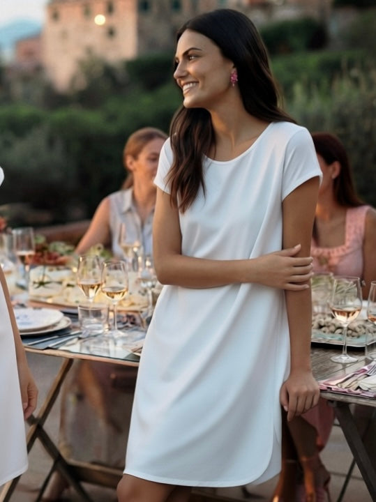 NEW Solid Colour Dress