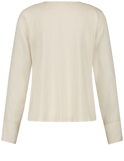 Top with Silky Front