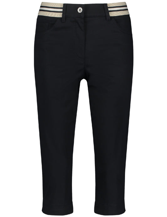 Best4Me Capris — Navy Blue