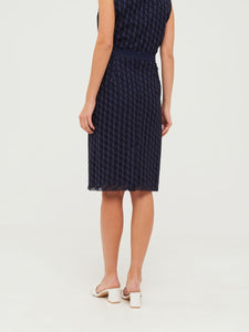 Pencil Skirt with Lace