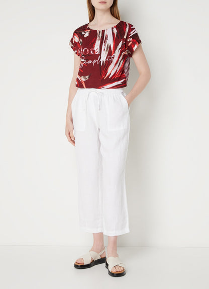 Pull-on Linen Pant