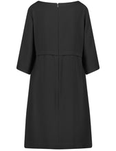 Black Dress with Tulip Sleeves