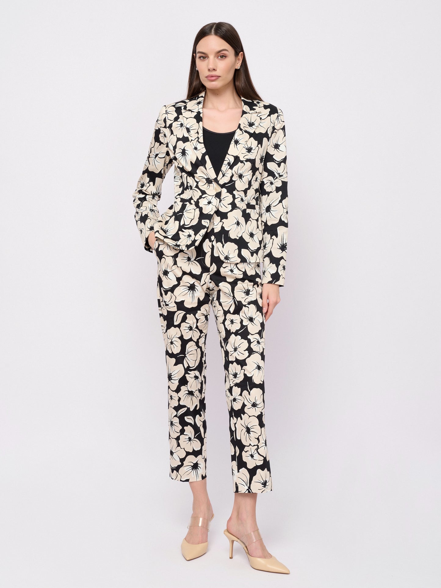 Cotton Blend Blazer