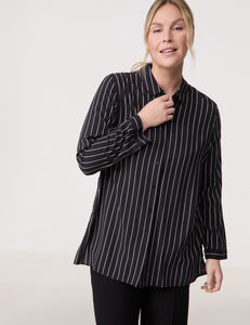 Pinstripe Blouse