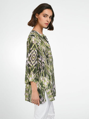 Tunic Blouse with Print