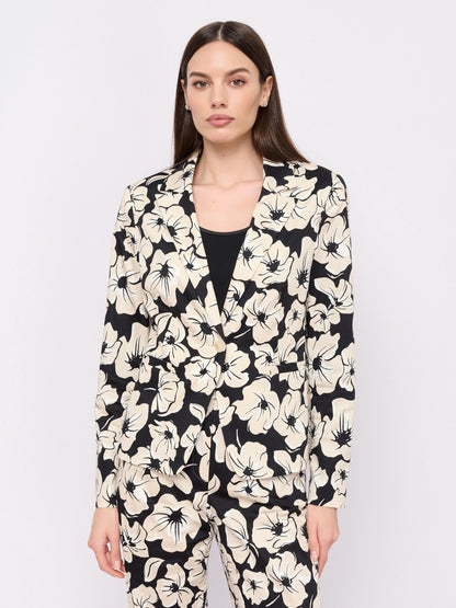 Cotton Blend Blazer