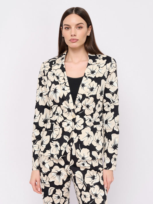 Cotton Blend Blazer