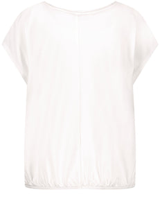 Top with an Elasticated Hem