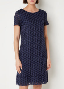 Dress with a Woven Texture