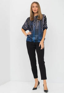 Top with Silky Front