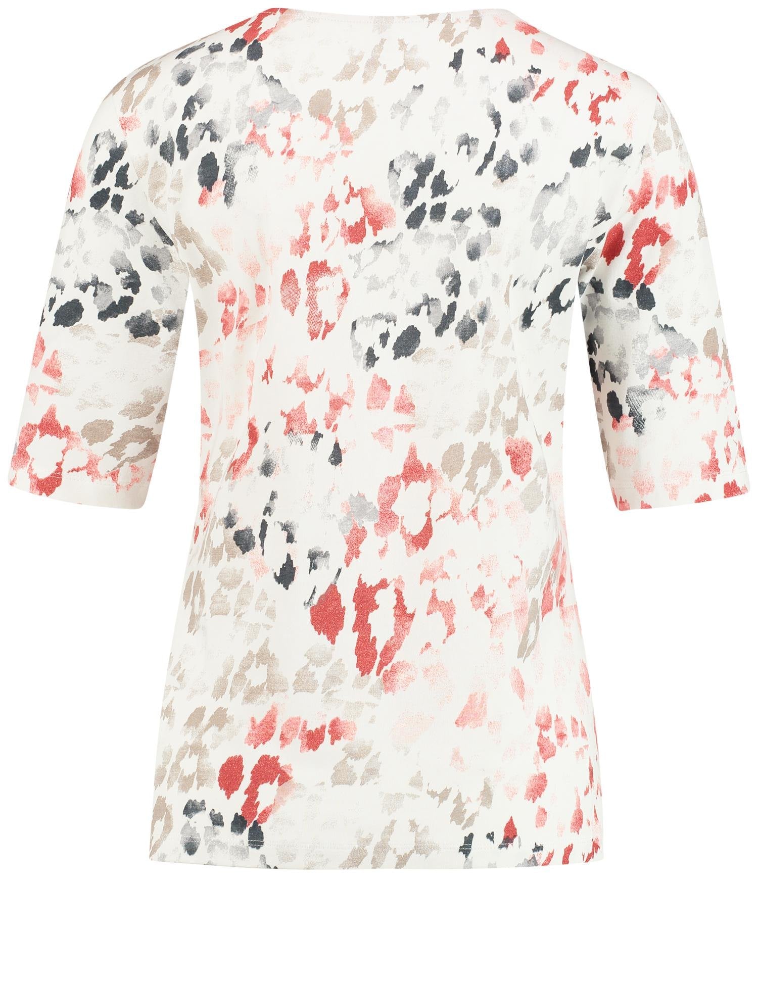 Top with print - ELIZABETH SCHINDLER