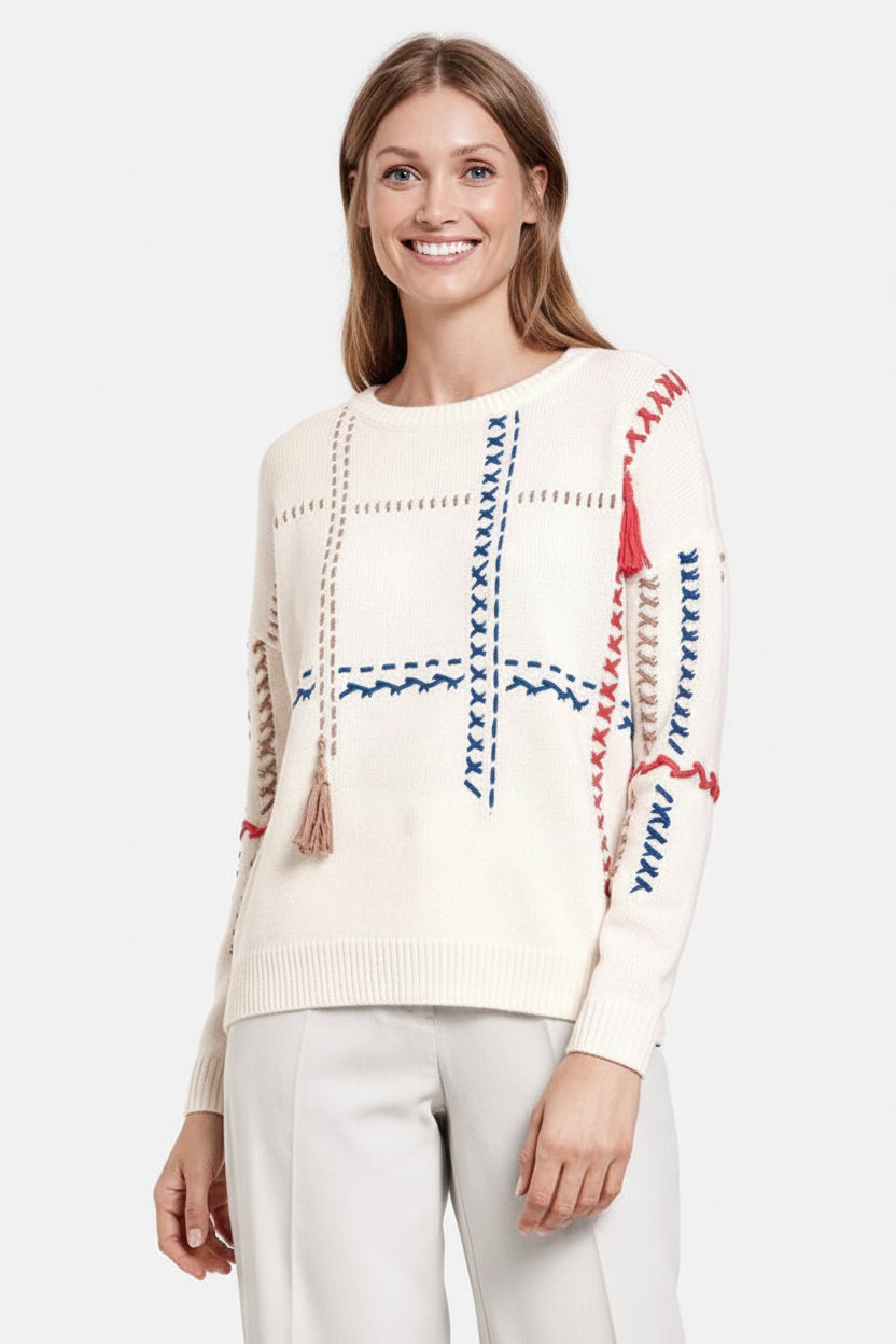 Pullover with Stitching - GERRY WEBER