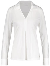 Top with Satin Collar