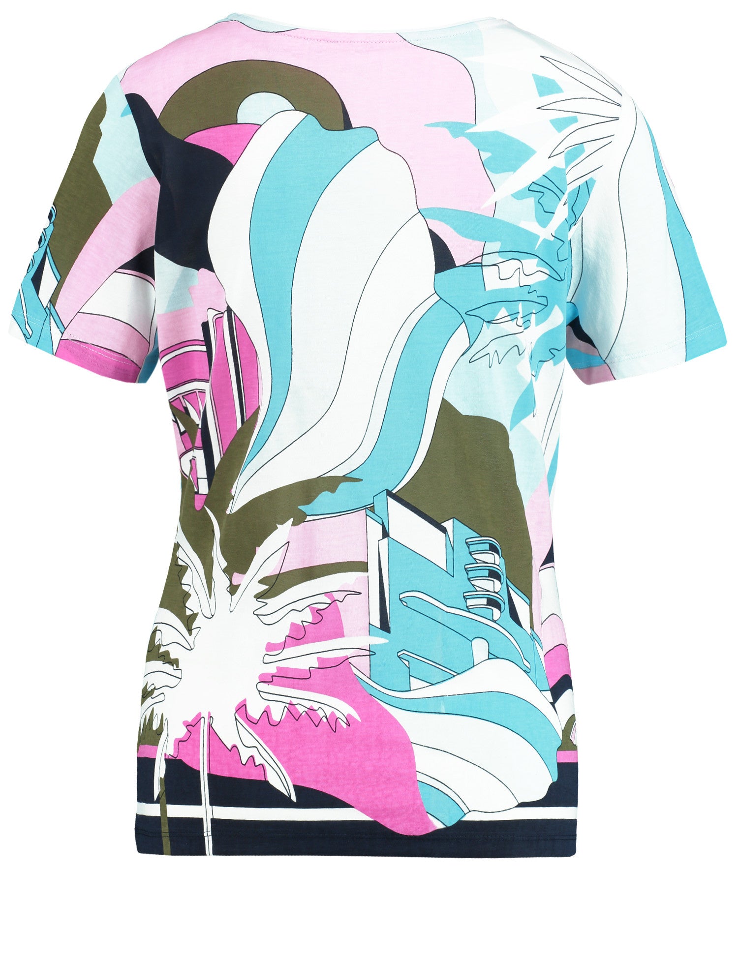 Top with Print - ELIZABETH SCHINDLER