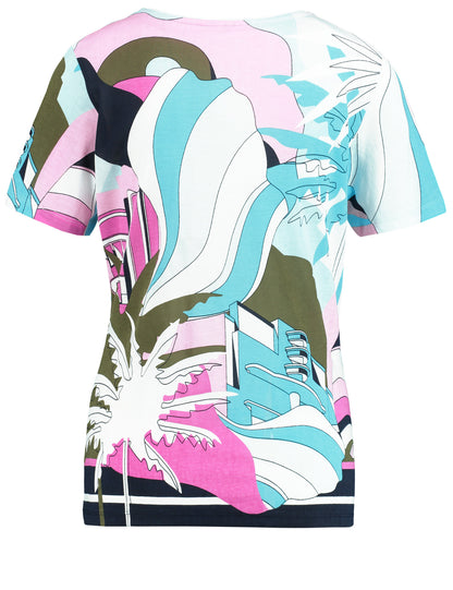 Top with Print - ELIZABETH SCHINDLER