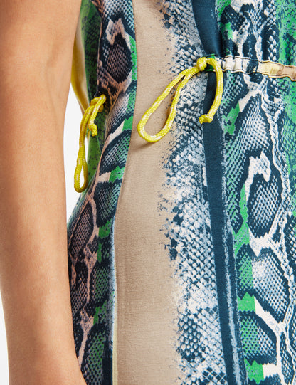 Dress with Drawstring Waist - ELIZABETH SCHINDLER