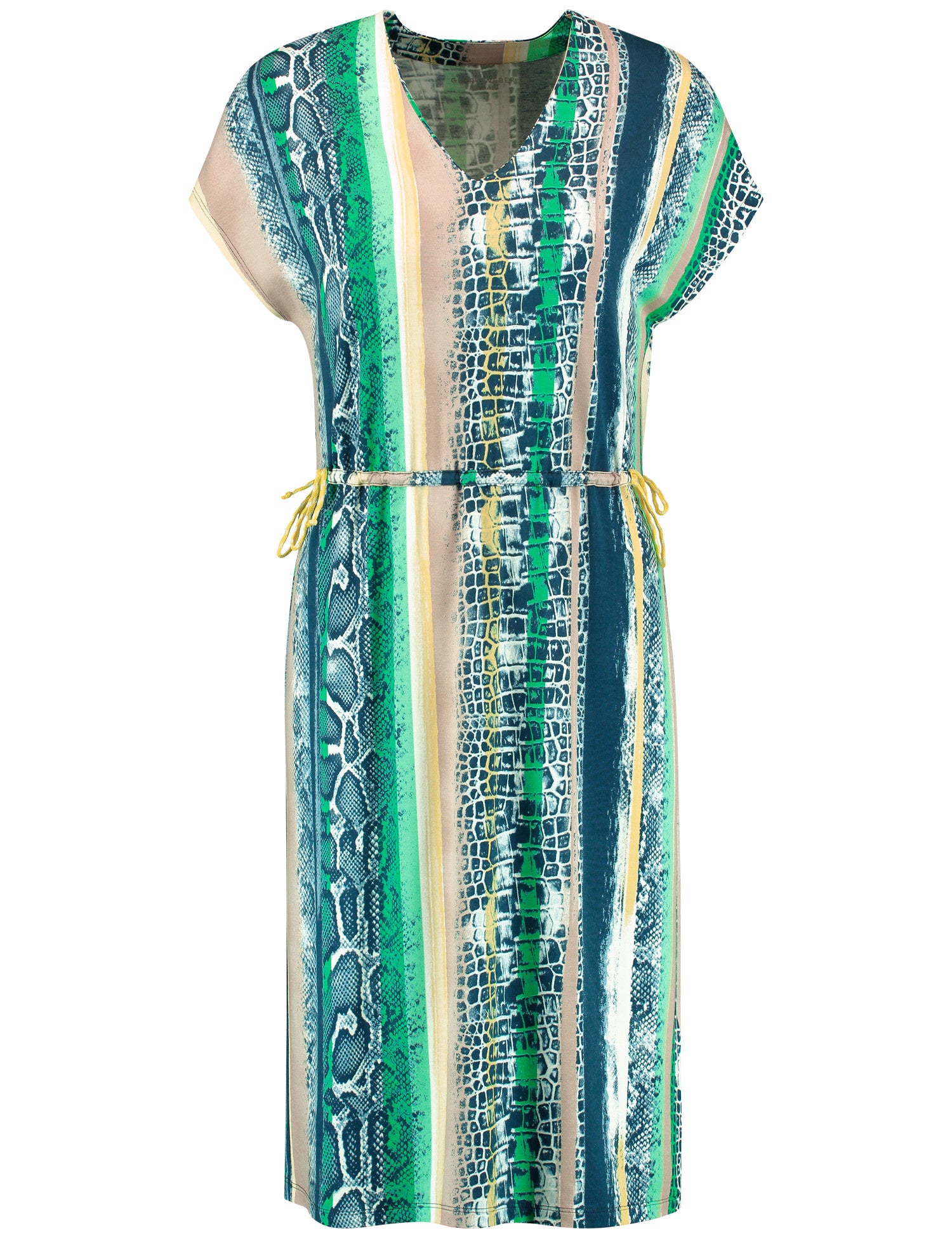 Dress with Drawstring Waist - ELIZABETH SCHINDLER