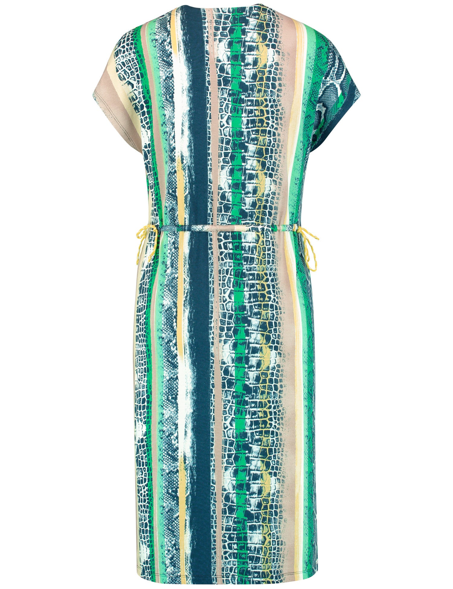 Dress with Drawstring Waist - ELIZABETH SCHINDLER