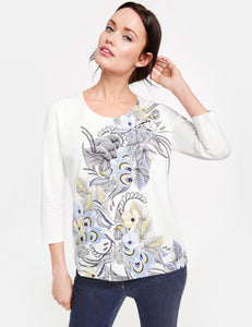 Top with Print - ELIZABETH SCHINDLER