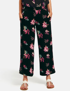 Floral Print Trousers - ELIZABETH SCHINDLER