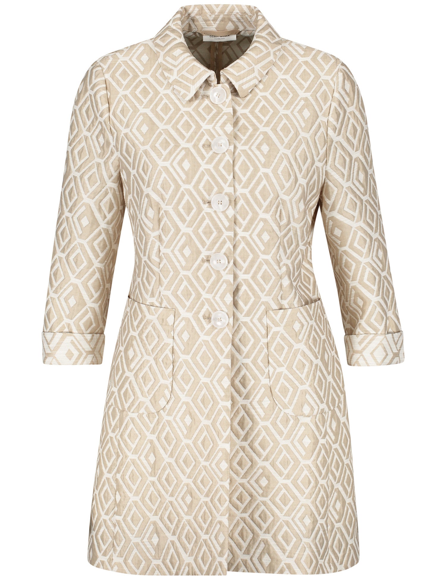 Jacket with Collar - ELIZABETH SCHINDLER