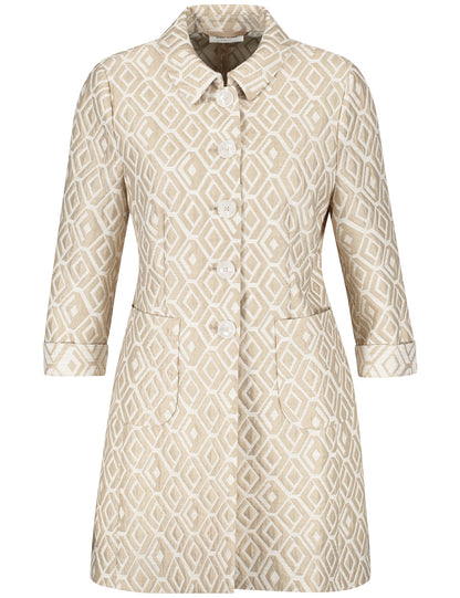 Jacket with Collar - ELIZABETH SCHINDLER