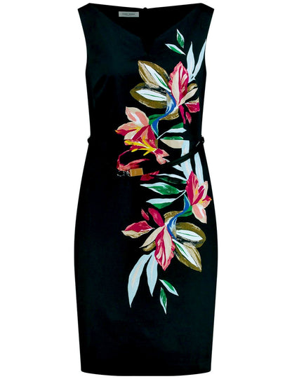 Dress with Flower Print - ELIZABETH SCHINDLER