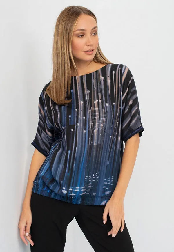 Top with Silky Front
