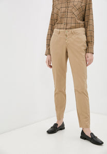 Cotton Trouser in Camel