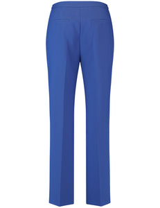 Classic Trousers with Pressed Pleats